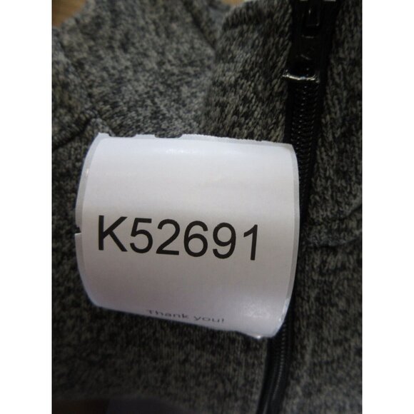 Eddie Bauer Jacket Large Windbreaker Fleece Lined Heathered Full Zip - Picture 11 of 11